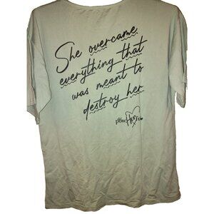 She Overcame Everything That was Meant to Destroy Her Shirt Feminist Shirt Vneck